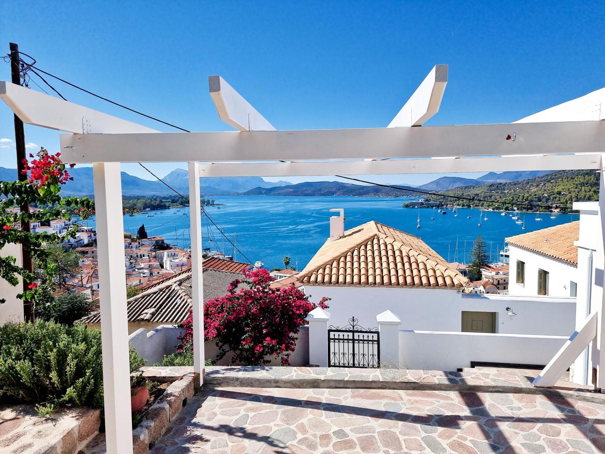 Panoramic View Apartment Poros Town Eksteriør billede